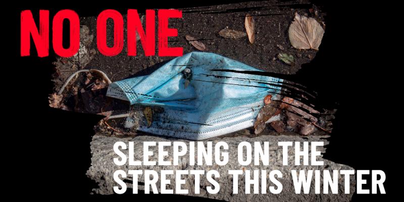 Noone should be sleeping rough this Winter